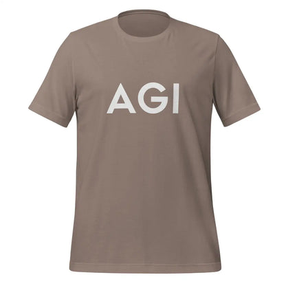 AGI T-Shirt 2 (unisex) - Pebble / M