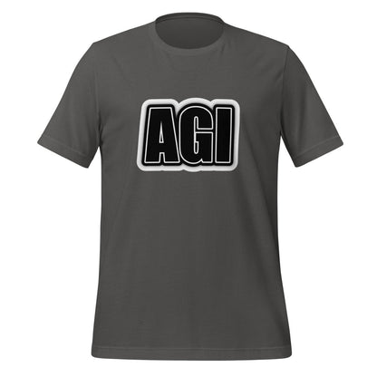 AGI T-Shirt 3 (unisex) - Asphalt - AI Store