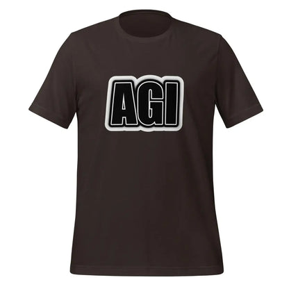 The Agi T-shirt 3 (unisex) Brown / m.