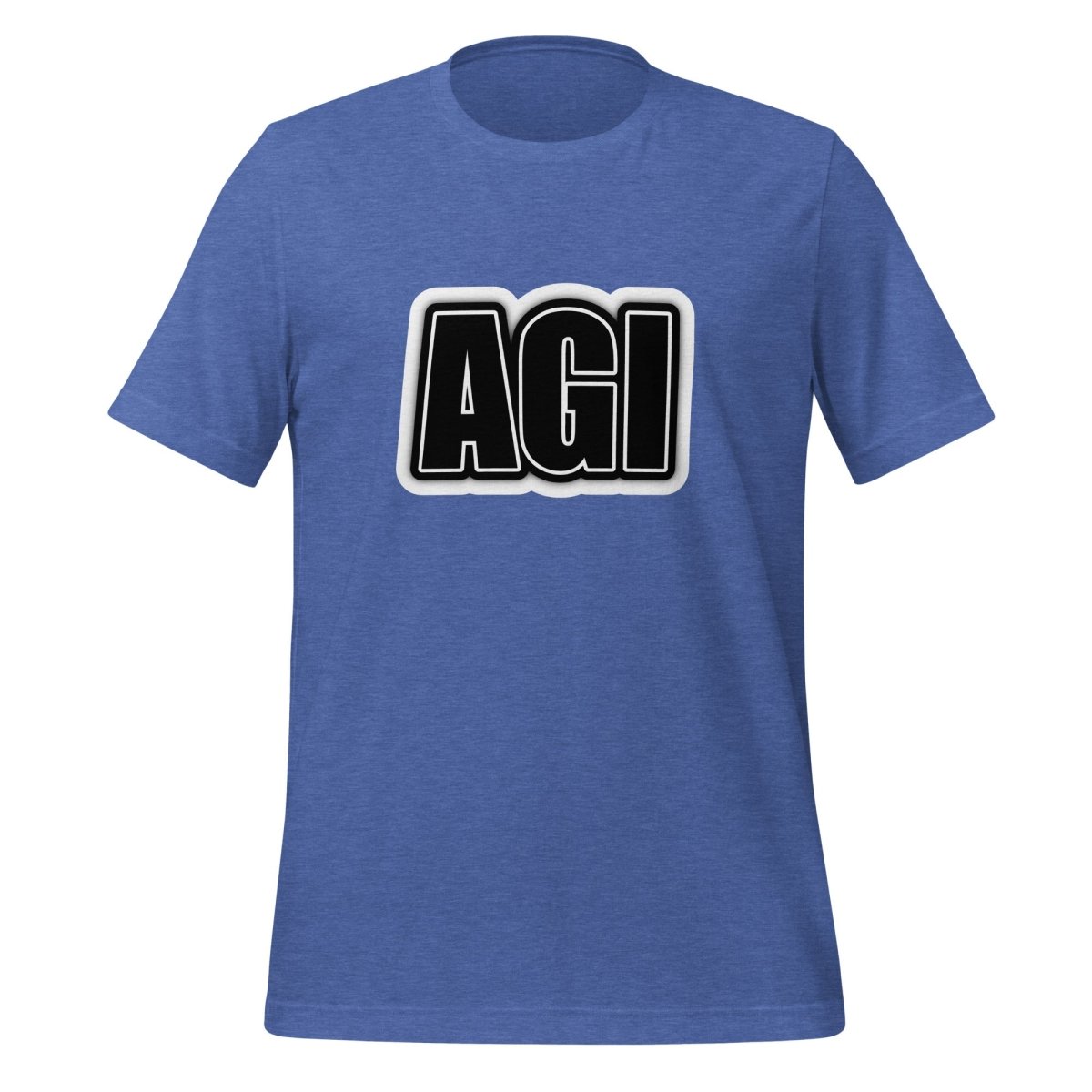 AGI T-Shirt 3 (unisex) - Heather True Royal - AI Store