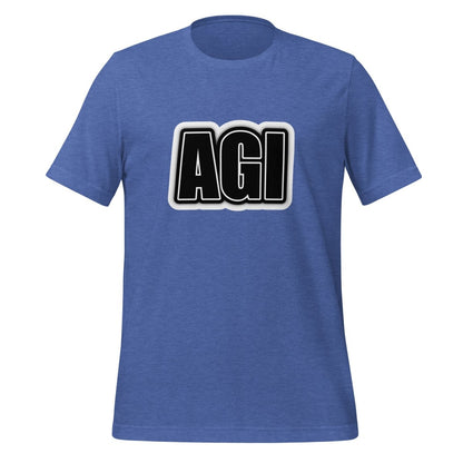 AGI T-Shirt 3 (unisex) - Heather True Royal - AI Store