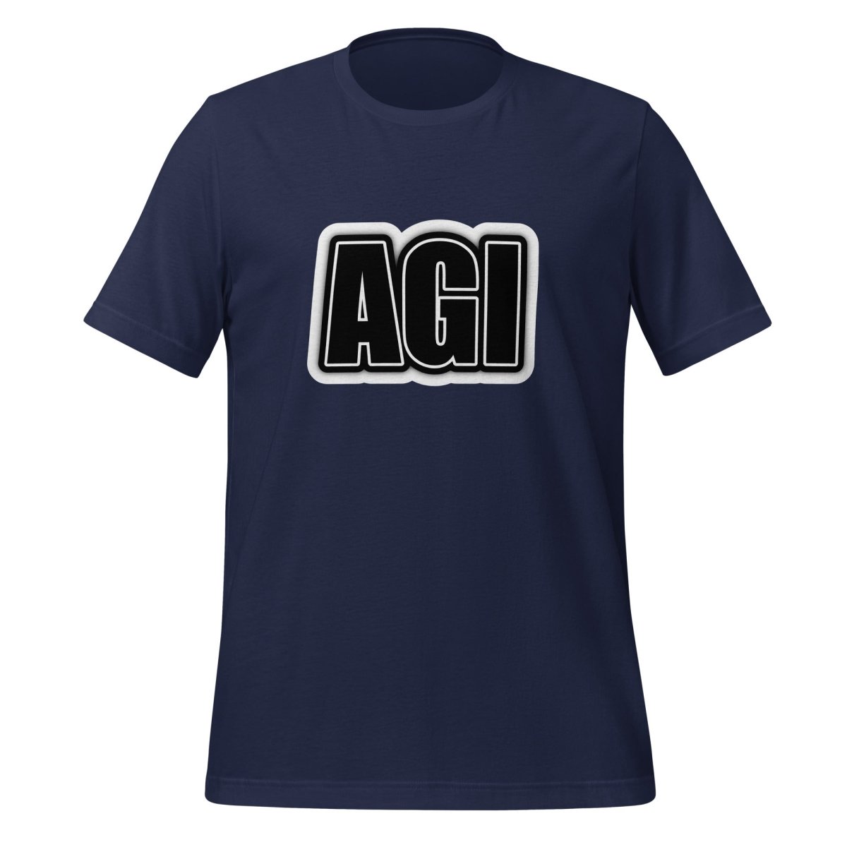 AGI T-Shirt 3 (unisex) - Navy - AI Store