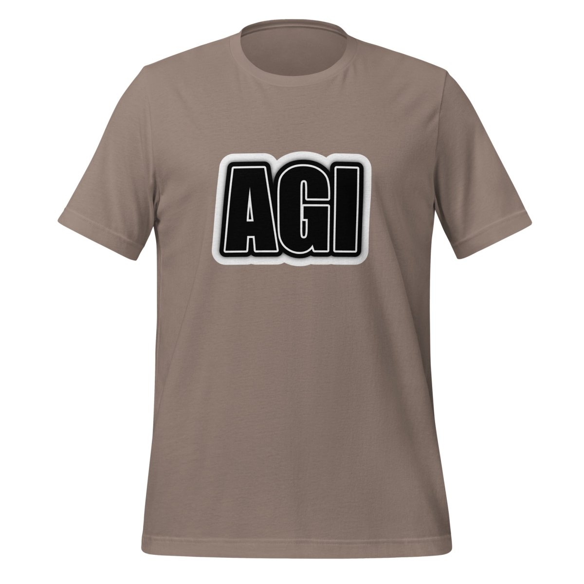 AGI T-Shirt 3 (unisex) - Pebble - AI Store