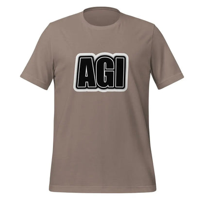 AGI T-Shirt 3 (unisex) - Pebble / M