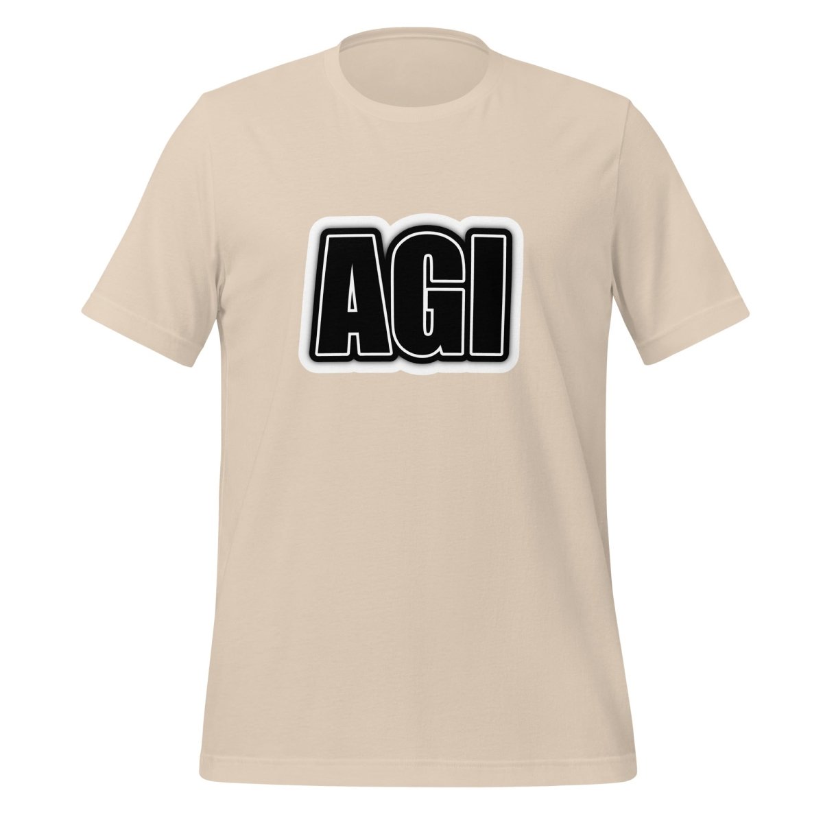 AGI T-Shirt 3 (unisex) - Soft Cream - AI Store