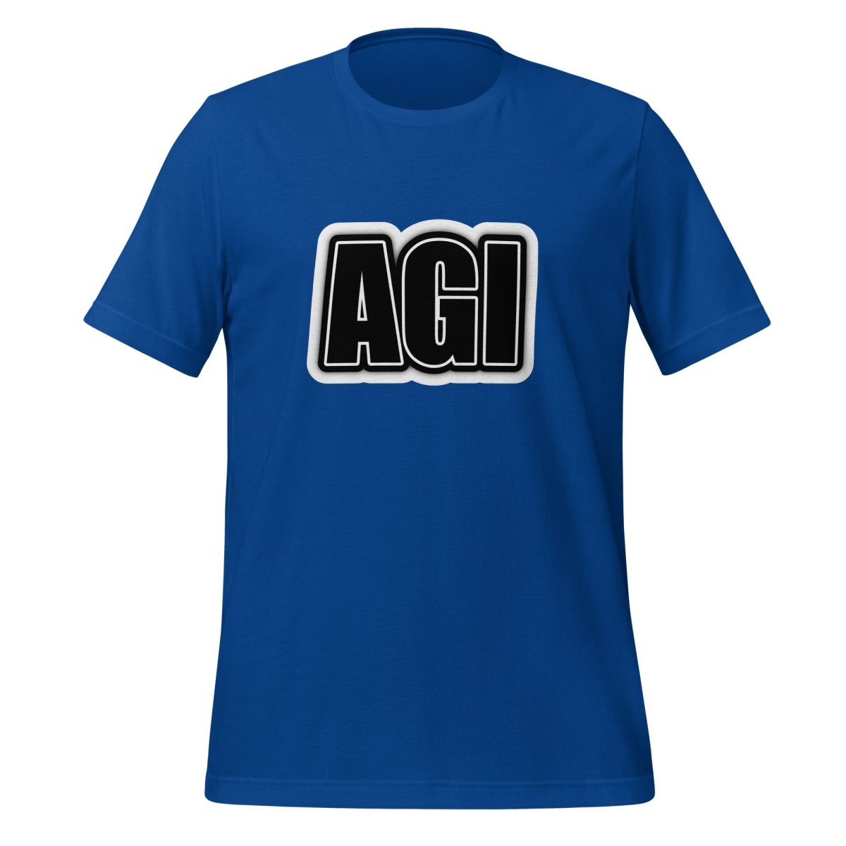 AGI T-Shirt 3 (unisex) - True Royal - AI Store