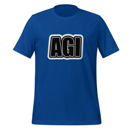 The Agi T-shirt 3 (unisex) True Royal / m.