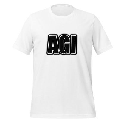 AGI T-Shirt 3 (unisex) - White - AI Store