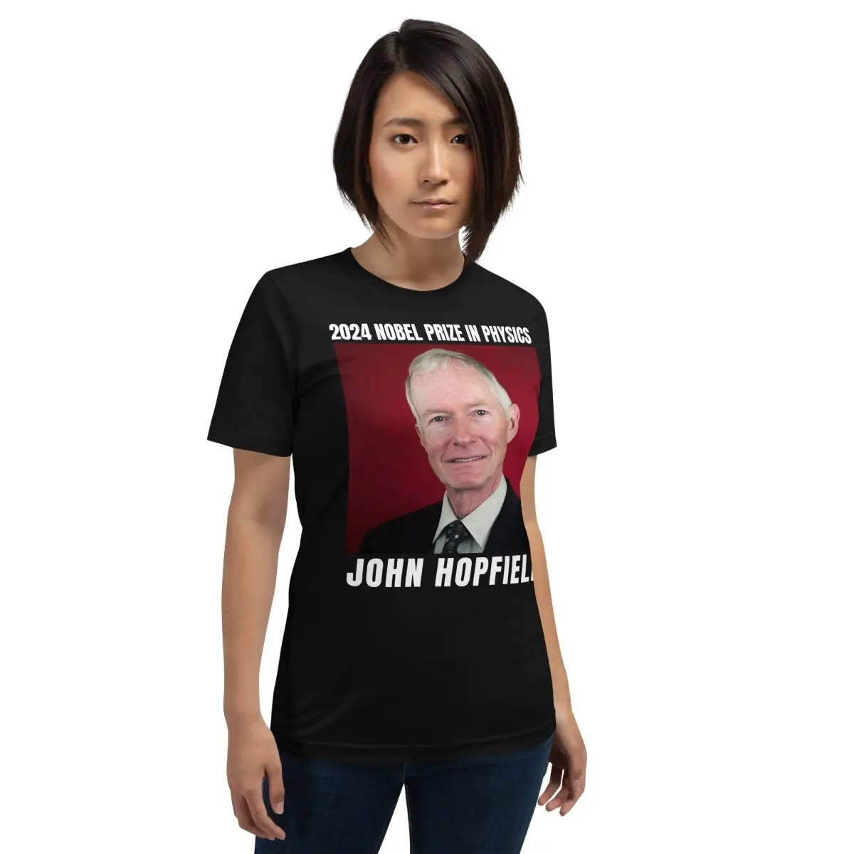 2024 Nobel Prize in Physics John Hopfield T-Shirt (unisex)