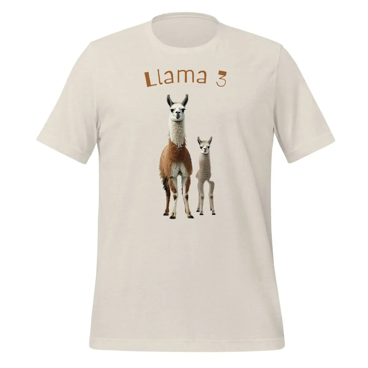 3 Llamas by Llama 3 T-Shirt (unisex) - Heather Dust / M