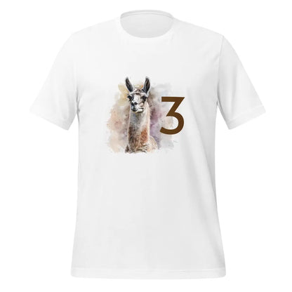 A Llama 3 T-Shirt (unisex) - White / M