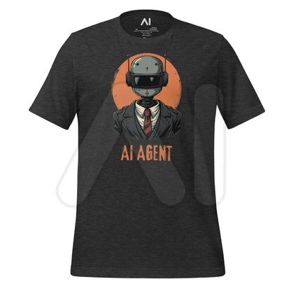 AI AGENT T-Shirt (unisex) - Dark Grey Heather / M