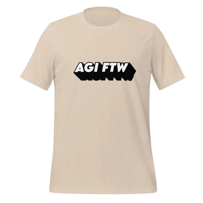 AGI FTW T-Shirt (unisex) - Soft Cream / M