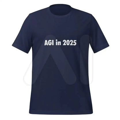 AGI in 2025 T-Shirt (unisex) - Navy / M