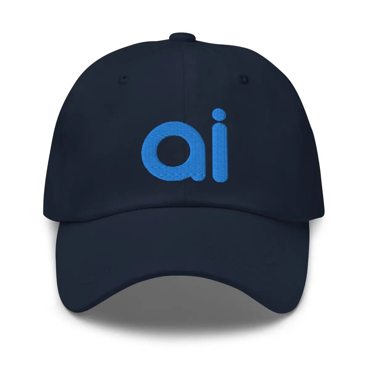 ai Embroidered Cap - Navy