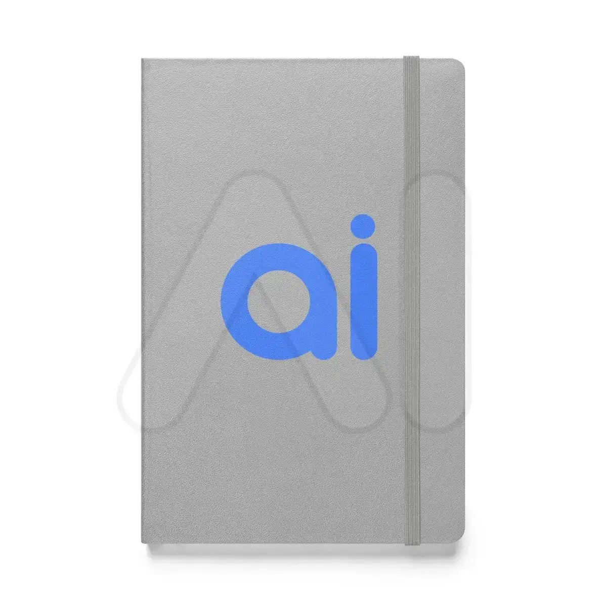 ai Hardcover Bound Notebook - Silver