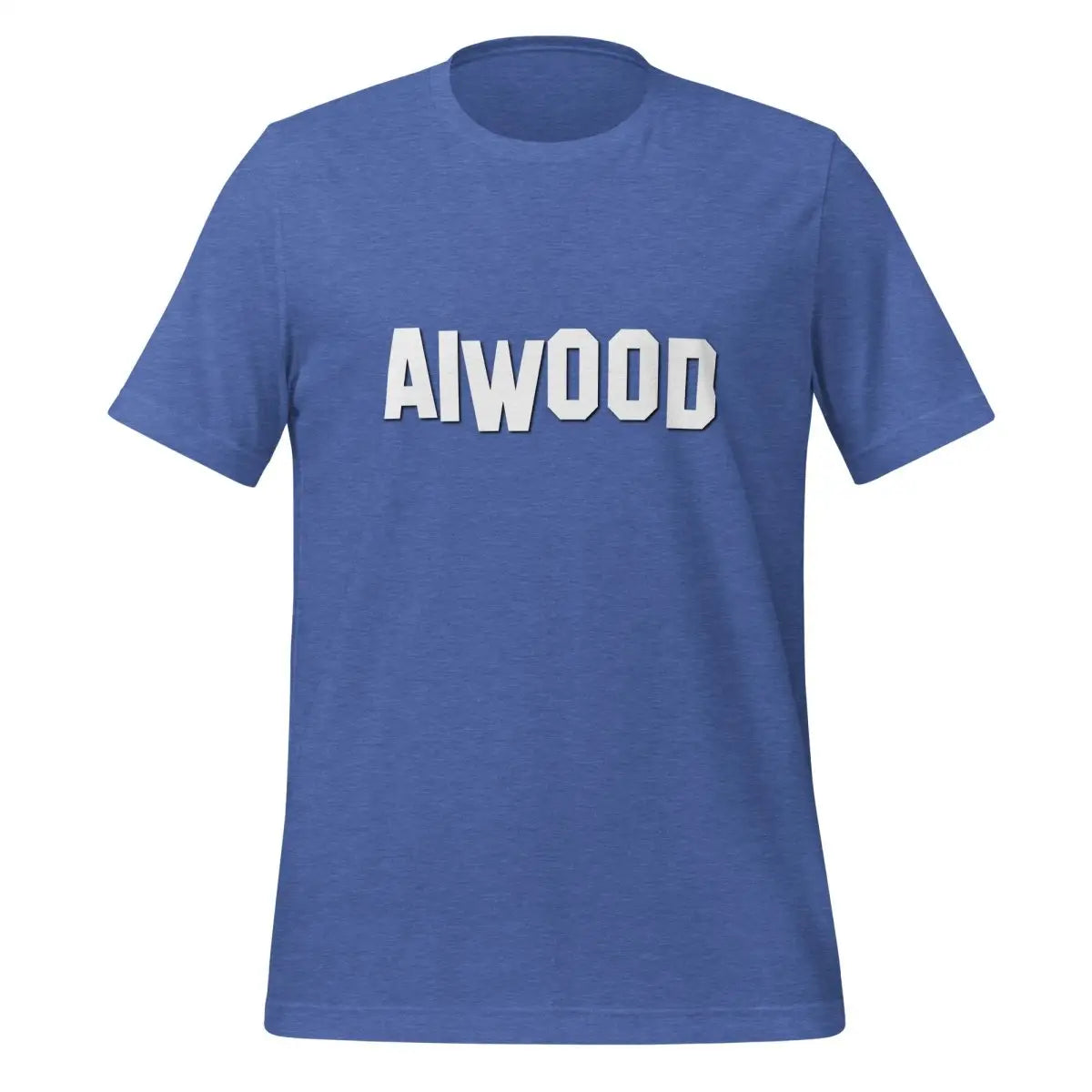 AI Hollywood Sign T-Shirt (unisex) - Heather True Royal / M