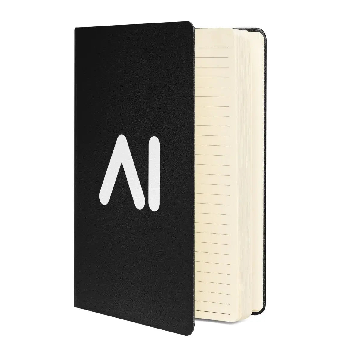 AI Logo Hardcover Bound Notebook