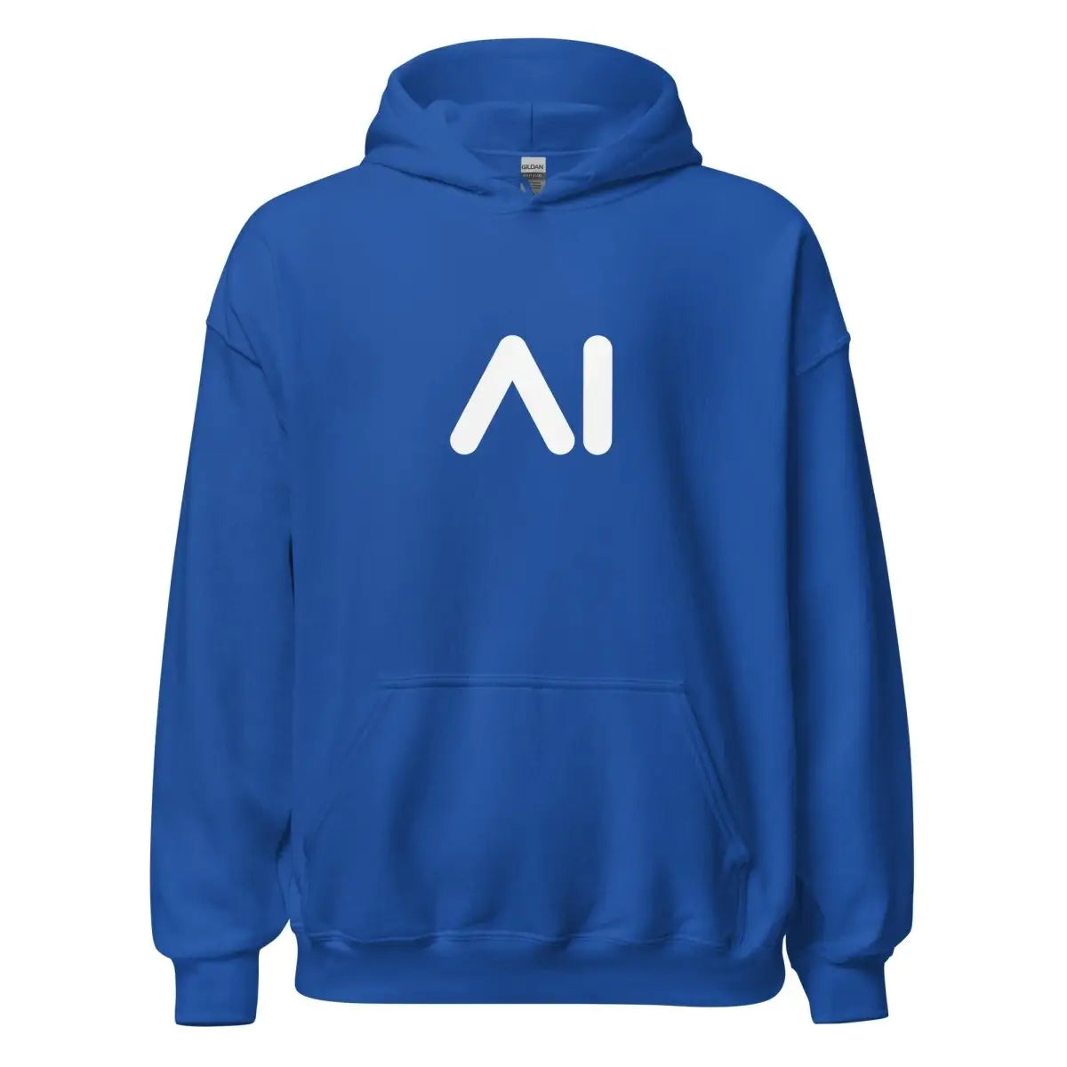 AI Logo Hoodie 2 (unisex) - Royal / M