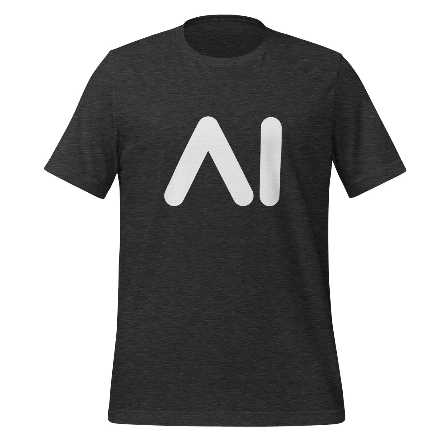 AI Logo T-Shirt (unisex) - Dark Grey Heather / M