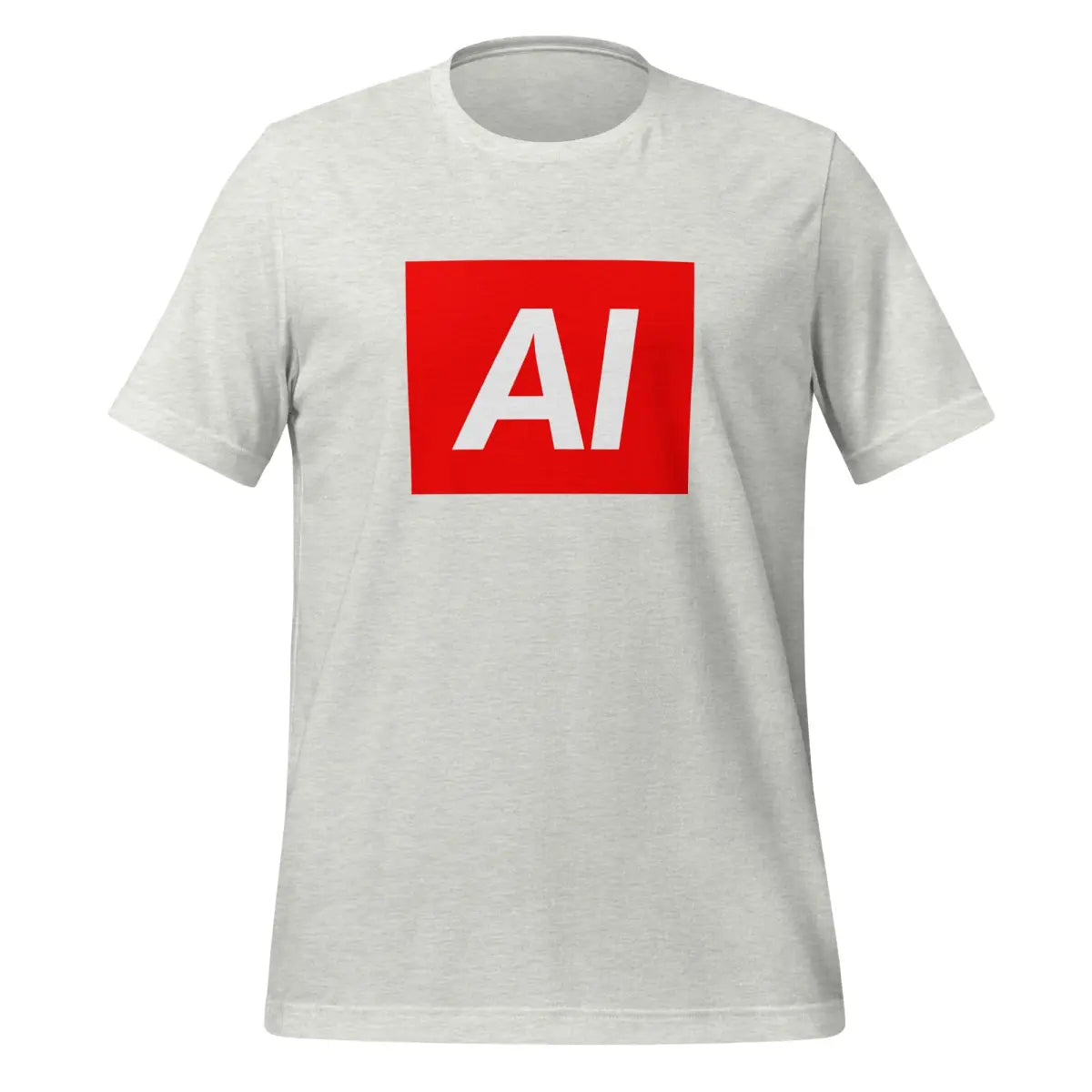 AI Sign T-Shirt (unisex) - Ash / M