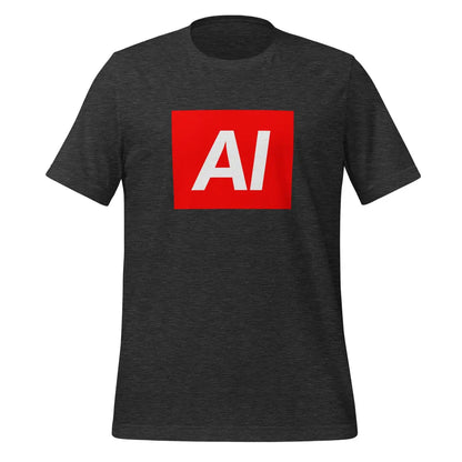 AI Sign T-Shirt (unisex) - Dark Grey Heather / M