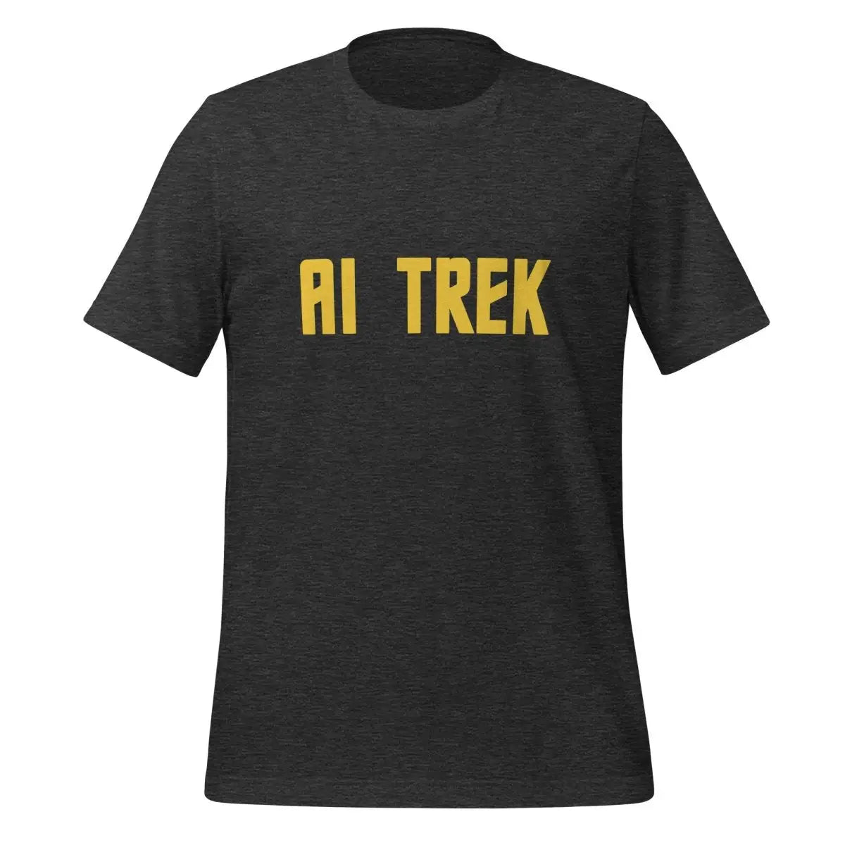 AI TREK T-Shirt (unisex) - Dark Grey Heather / M