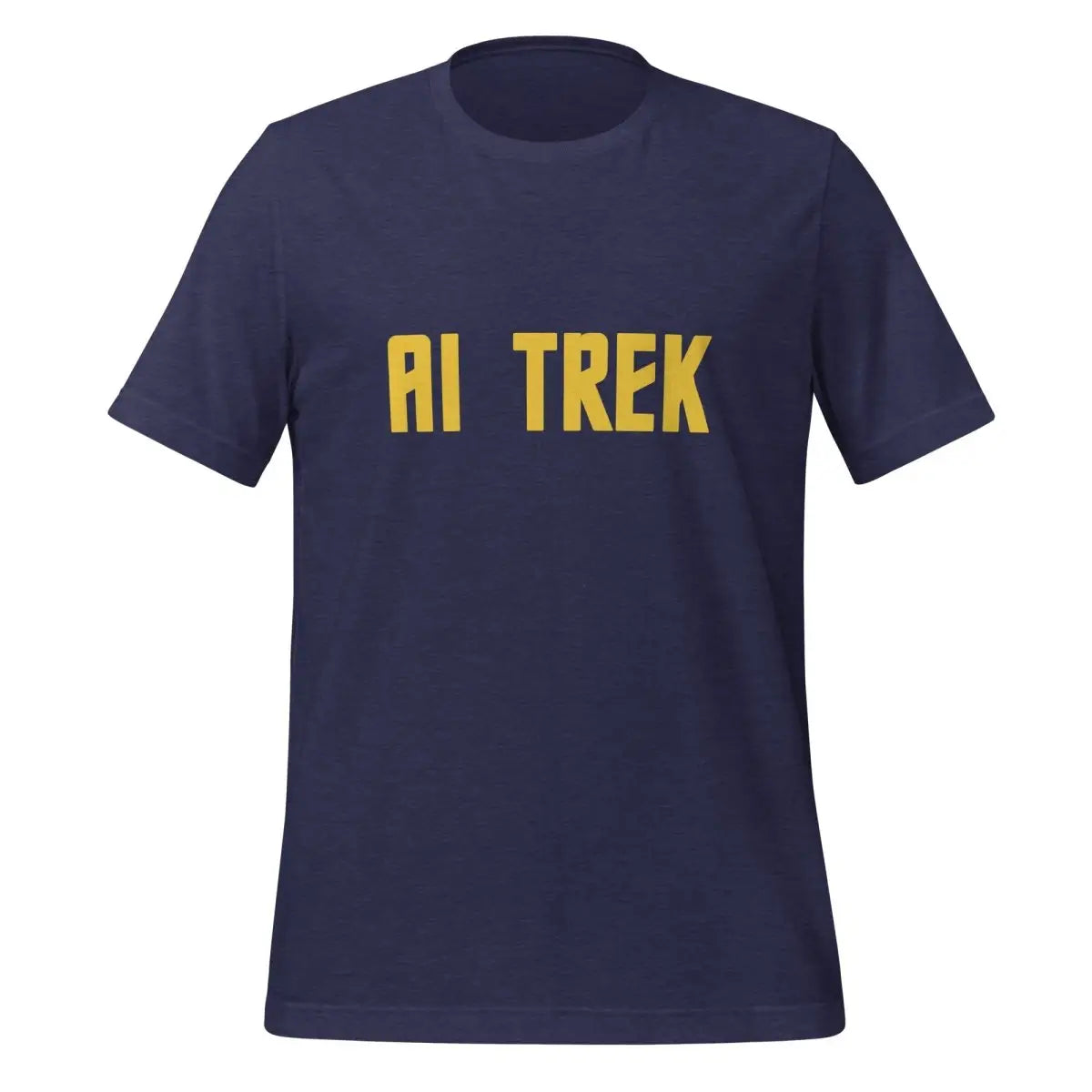 AI TREK T-Shirt (unisex) - Heather Midnight Navy / M