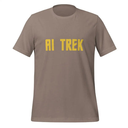 AI TREK T-Shirt (unisex) - Pebble / M