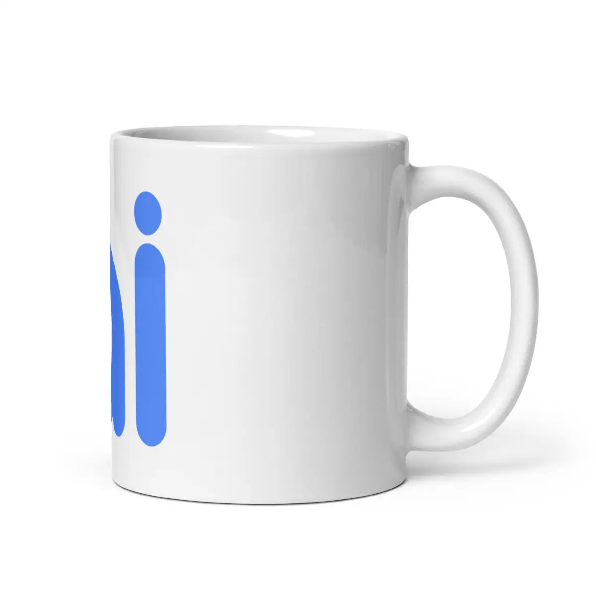 ai White Glossy Mug