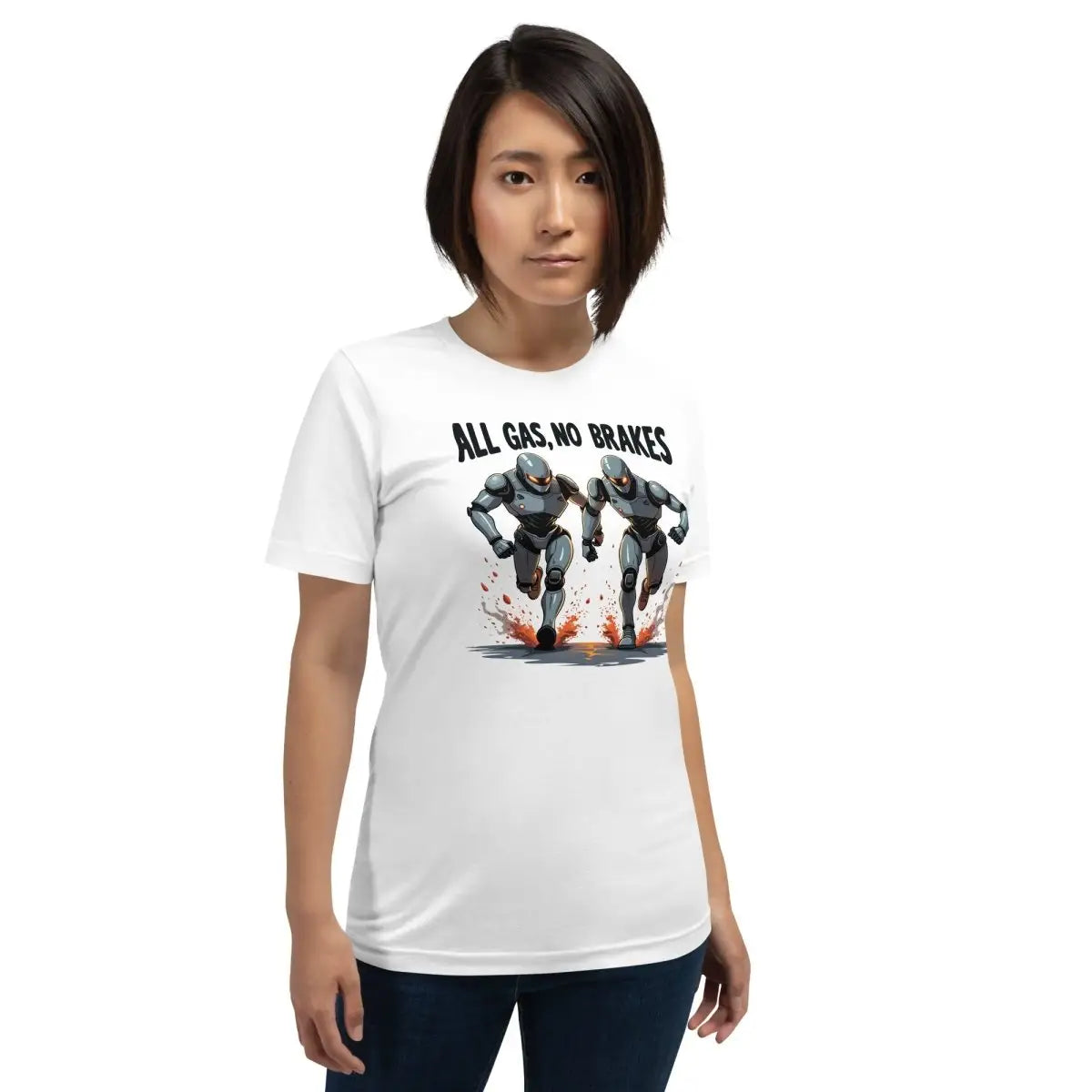 All Gas No Bakes Robots T-Shirt (unisex)