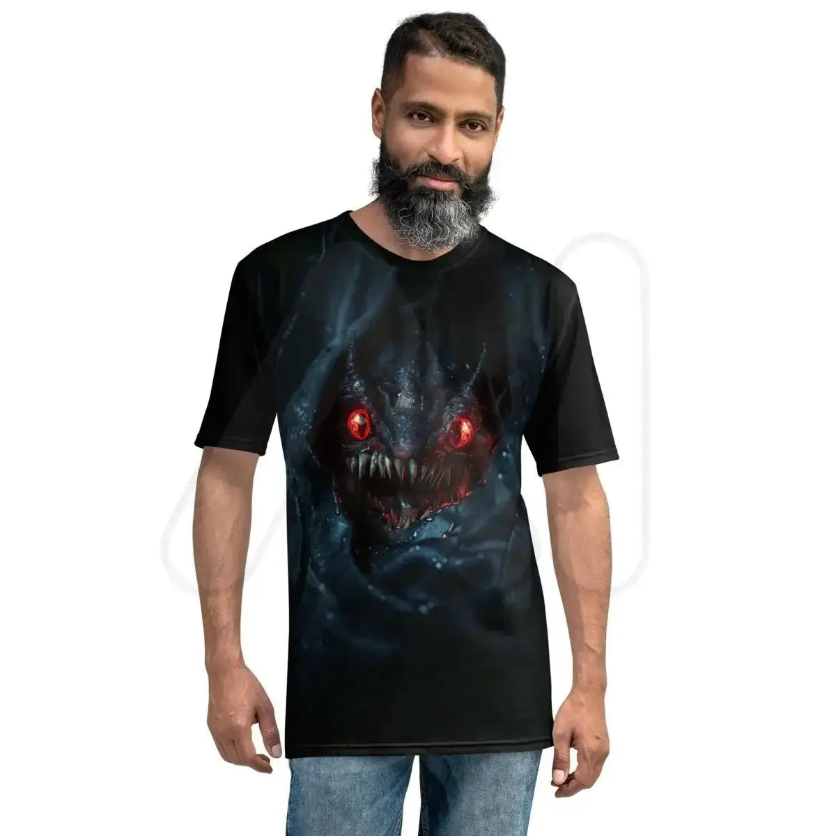 All-Over Print Alien Escape from Chest T-Shirt 2 (men)