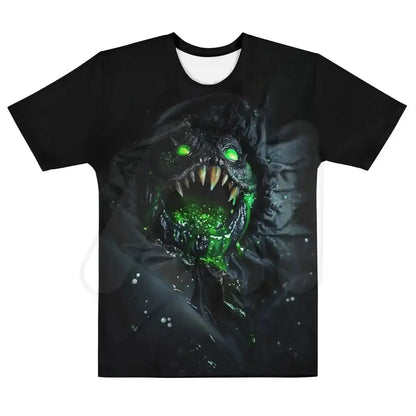 All-Over Print Alien Escape from Chest T-Shirt (men) - M