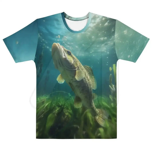 All-Over Print Bass Fishing T-Shirt 1 (men) - M