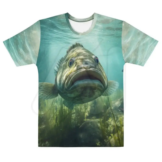 All-Over Print Bass Fishing T-Shirt 2 (men) - M