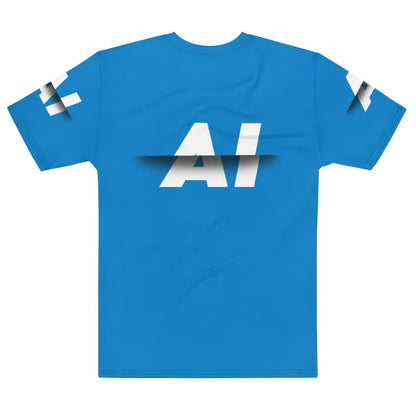 Blue AI Slice T-Shirt (men)