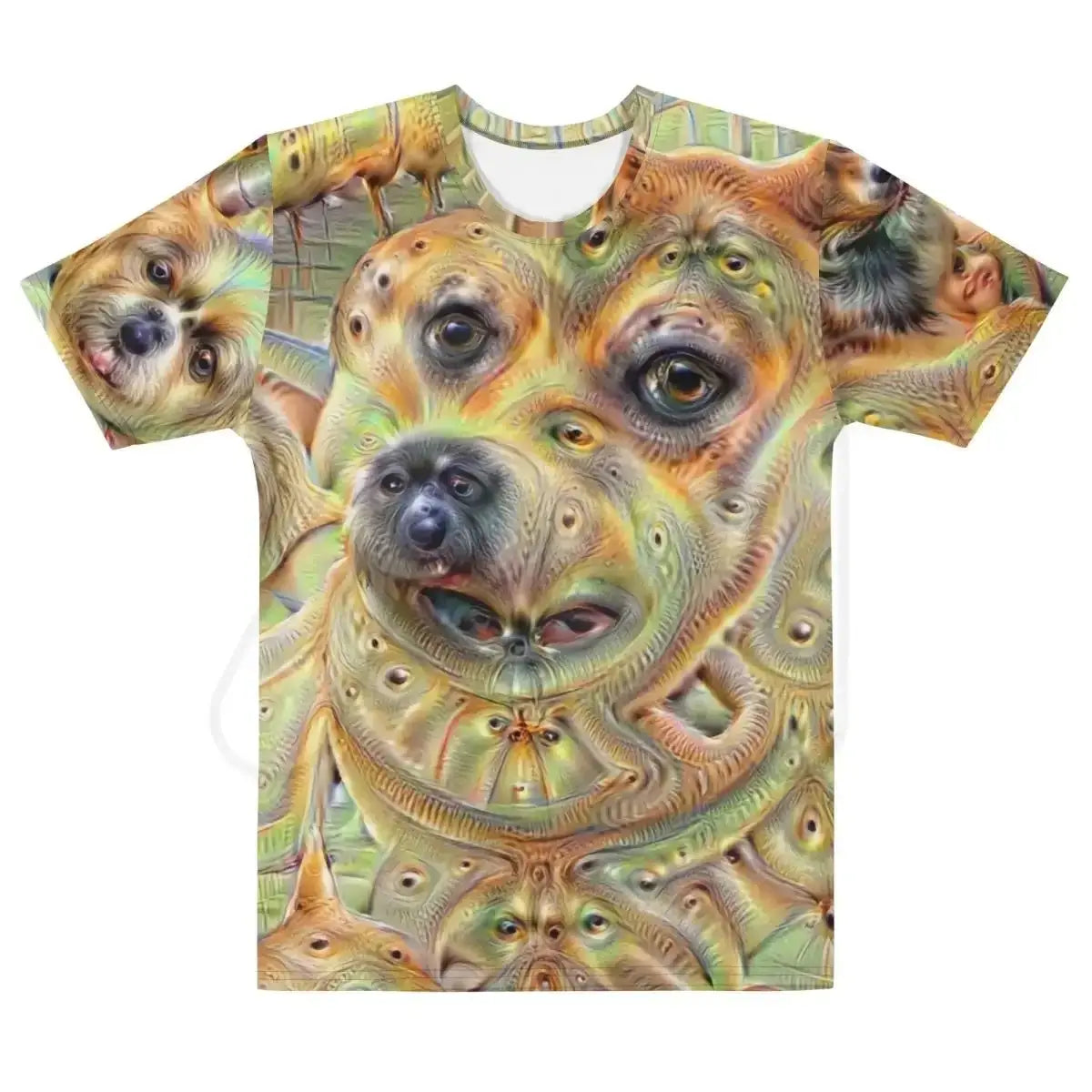 All-Over Print Deep Dream Dogs T-Shirt (men) - M