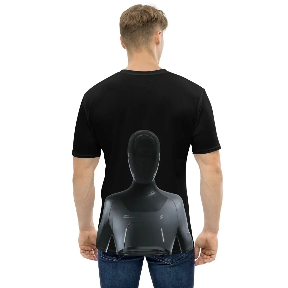 All-Over Print Figure Humanoid Robot T-Shirt (men)