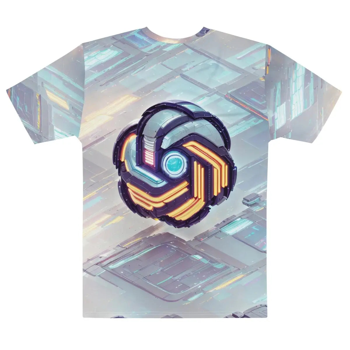 Futuristic OpenAI Logo Scene T-Shirt (men)