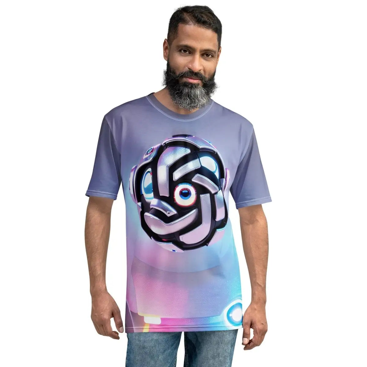 Futuristic OpenAI Logo T-Shirt (men)