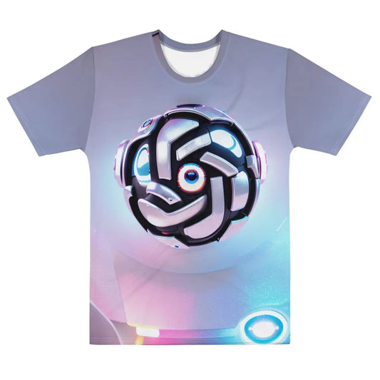 All-Over Print Futuristic OpenAI Logo T-Shirt (men) - M