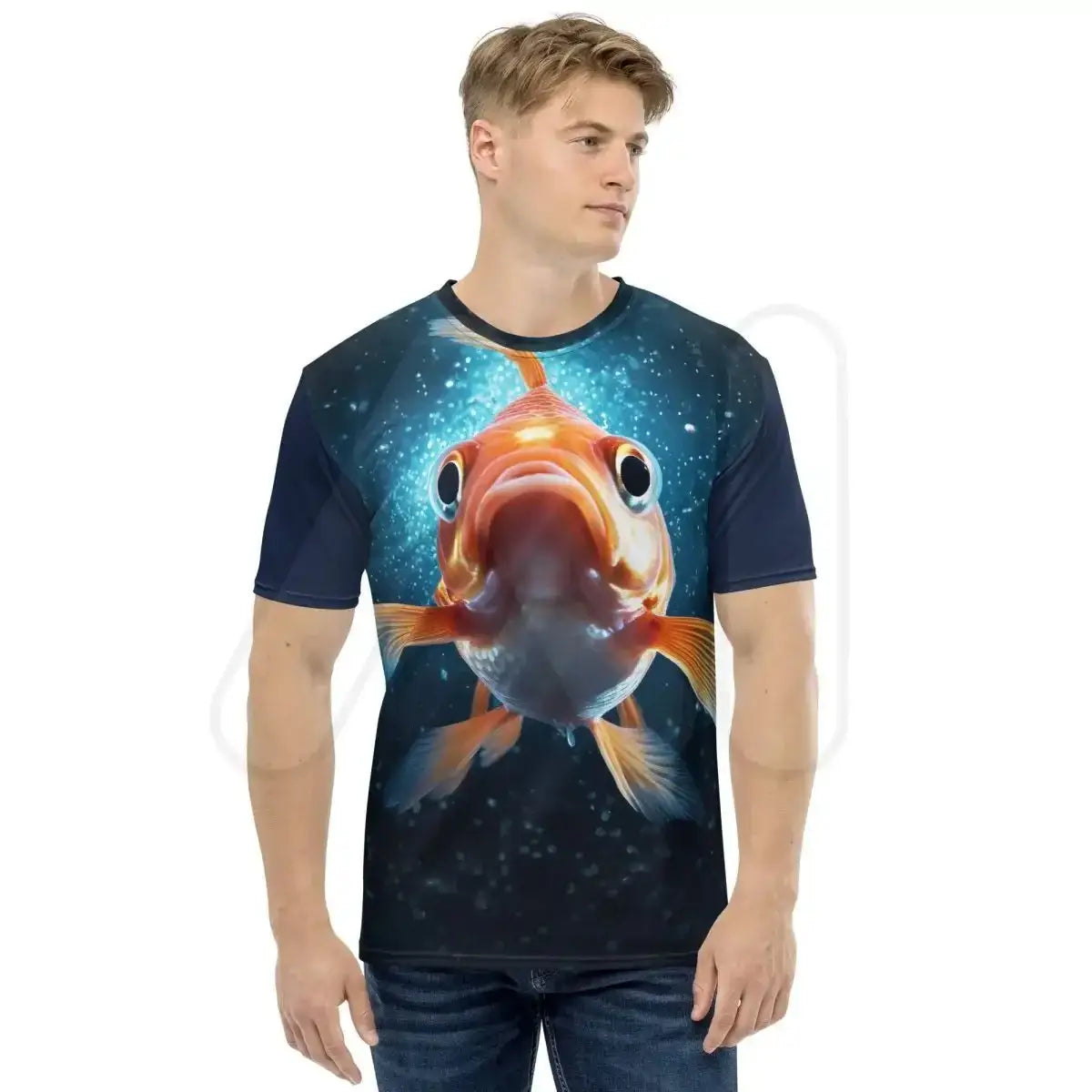 All-Over Print Goldfish T-Shirt (men)