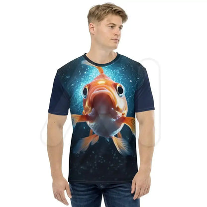 All-Over Print Goldfish T-Shirt (men)