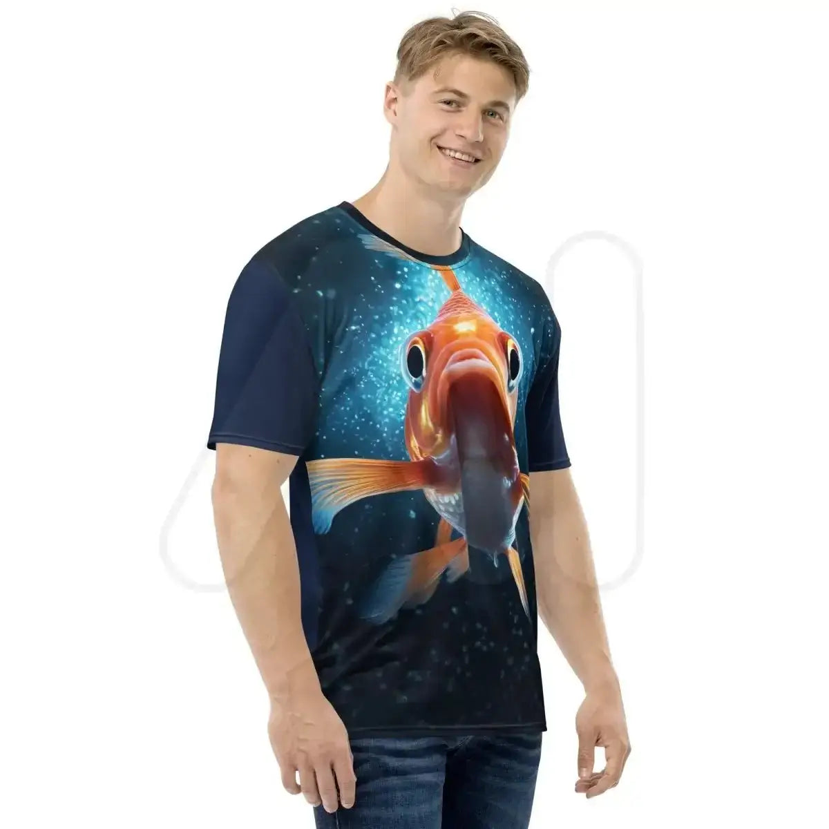 All-Over Print Goldfish T-Shirt (men)