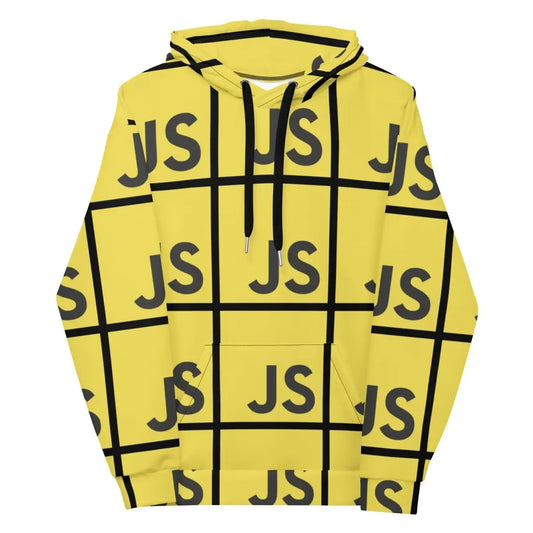 All-Over Print JavaScript Hoodie (unisex) - M