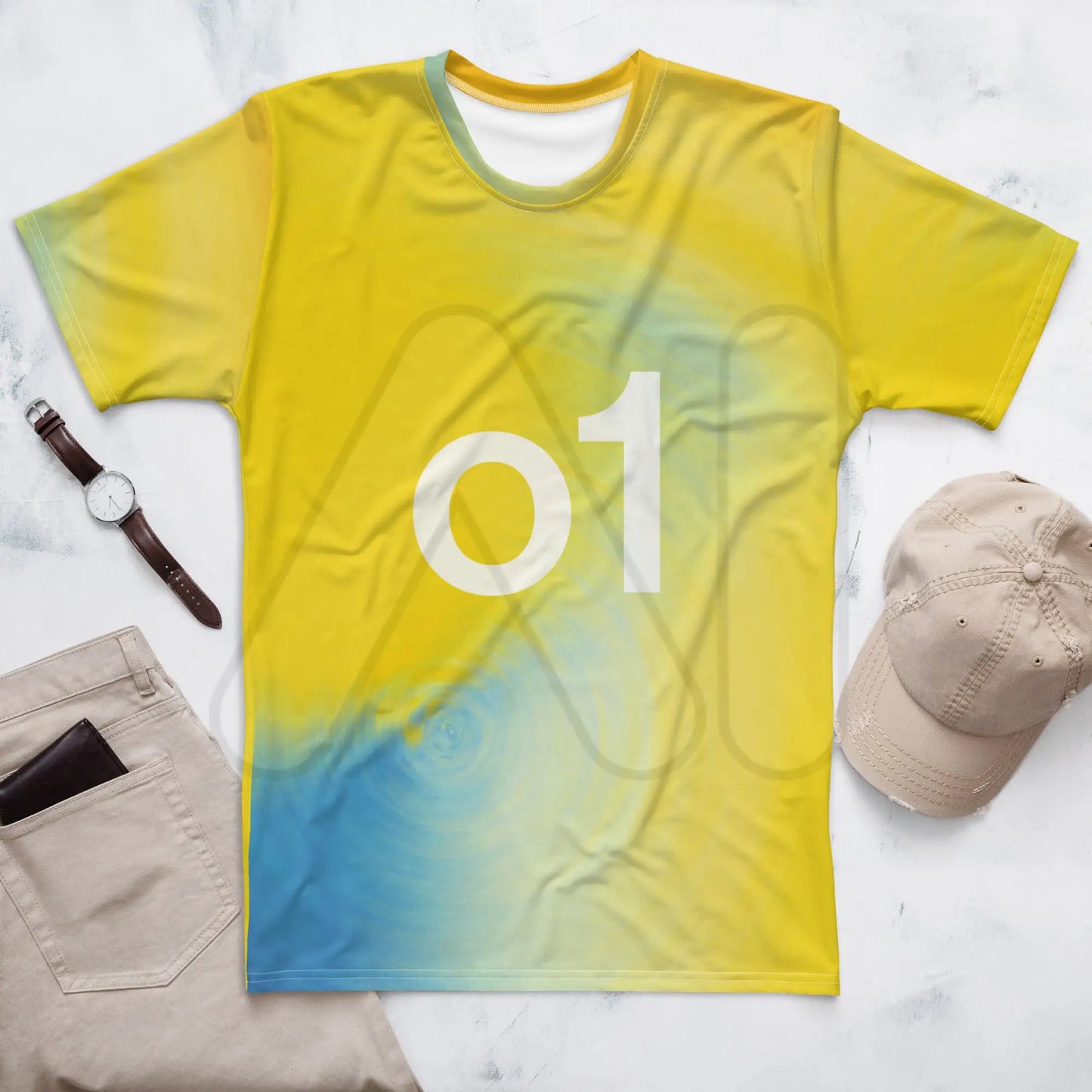 All-Over Print OpenAI o1 Artwork T-Shirt (men)