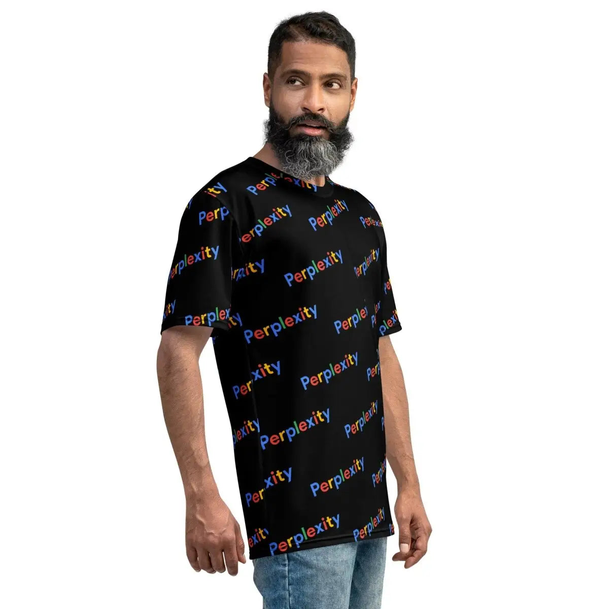 All-Over Print Perplexity Search Logo T-Shirt (men)