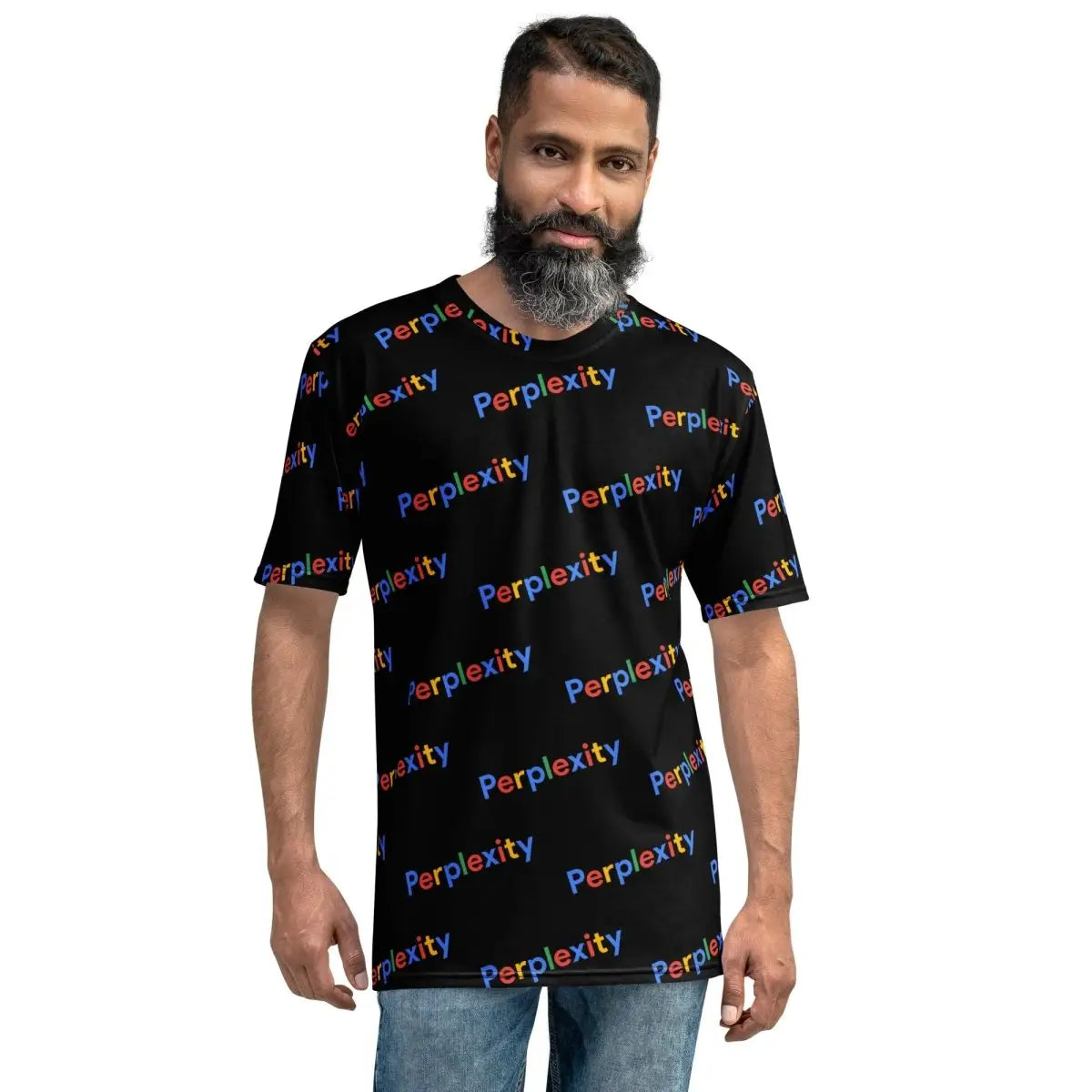 All-Over Print Perplexity Search Logo T-Shirt (men)