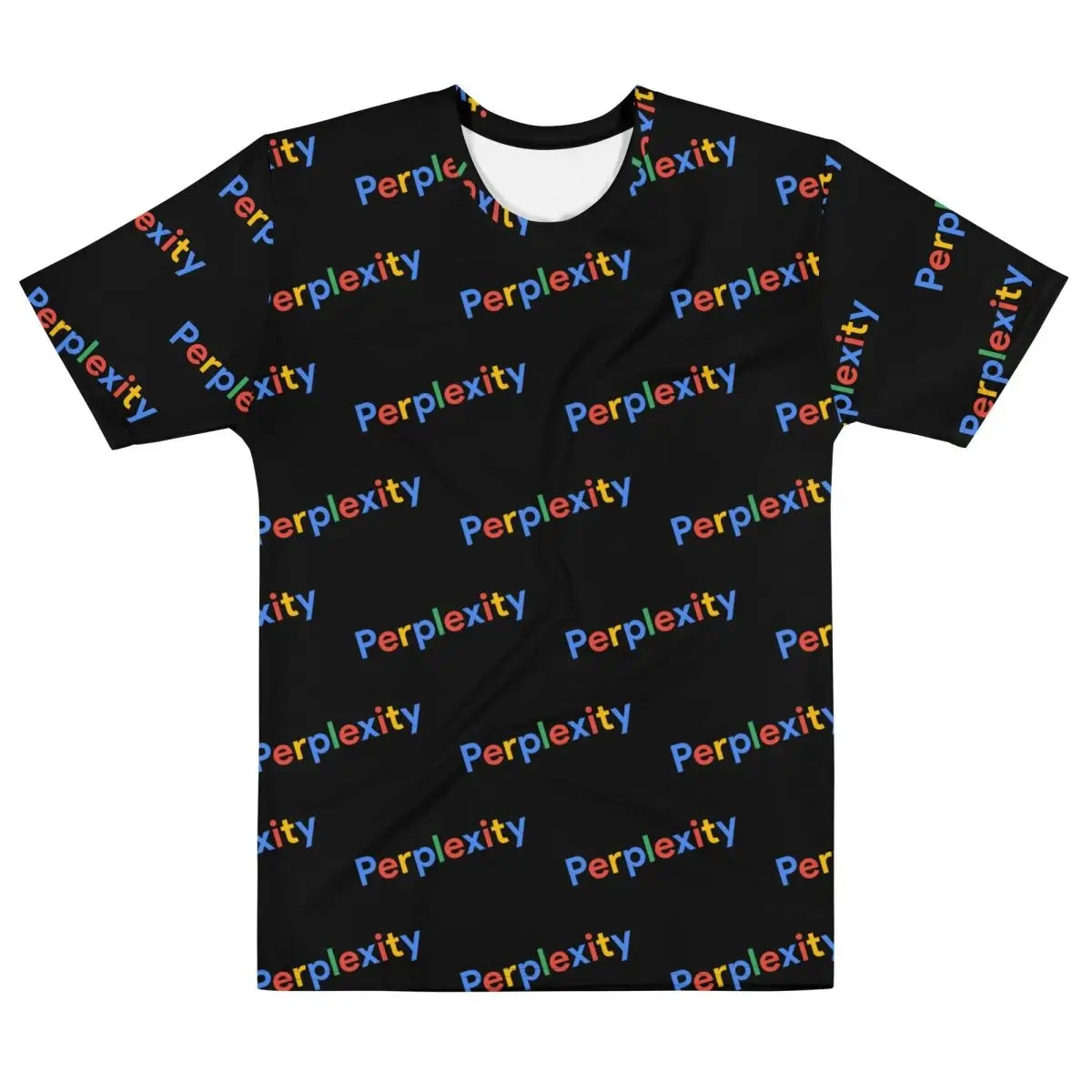 All-Over Print Perplexity Search Logo T-Shirt (men) - M