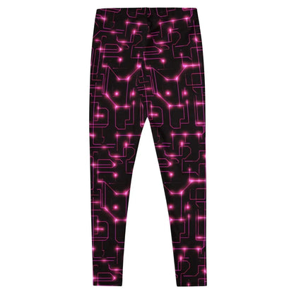 All-Over Print Pink Tron Leggings (women)